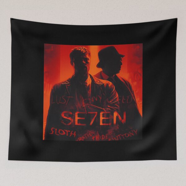 Item preview,  Se7En Movie T Shirt Tariik 6648 designed and sold by RetroCandyfloss.