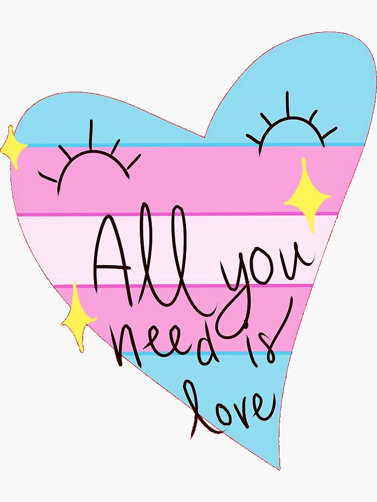 All you need is love (rainbow flag) Greeting Card for Sale by averysart