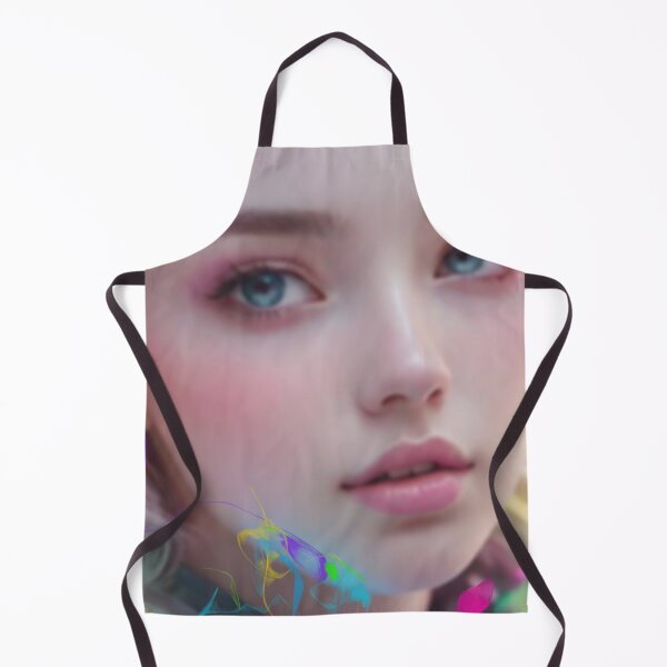 Item preview, Blurred Girl Colorful Pastel Portrait designed and sold by masabo.