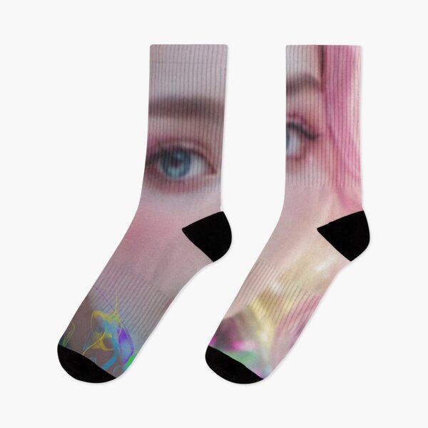 Item preview, Blurred Girl  Colorful Pastel Portrait designed and sold by masabo.