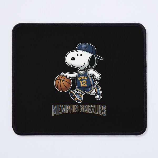 Item preview, Snoopy Memphis Grizzlies Basketball Fan designed and sold by RetroCandyfloss.