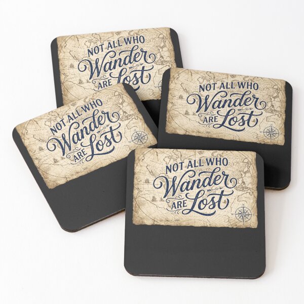 Item preview, Not All Who Wander Are Lost Vintage World Map Traveler T-Shirt designed and sold by Egyptian king ⭐⭐⭐⭐⭐.