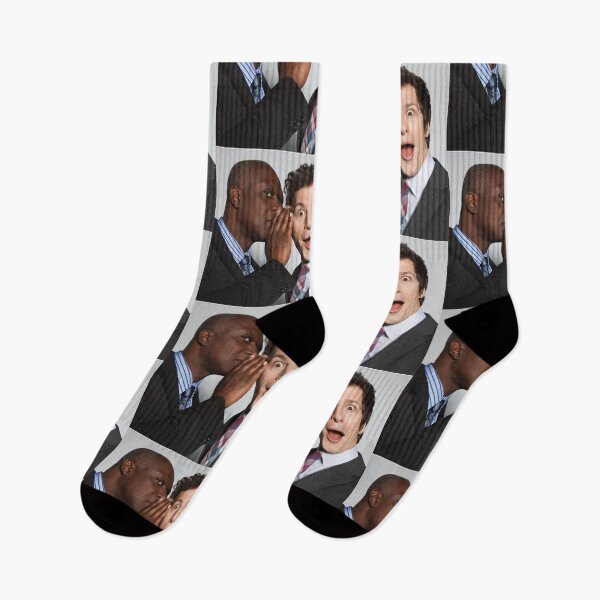 Item preview, holt has a secret and he's whispering it to jake! designed and sold by daniellajaz-funkywork.