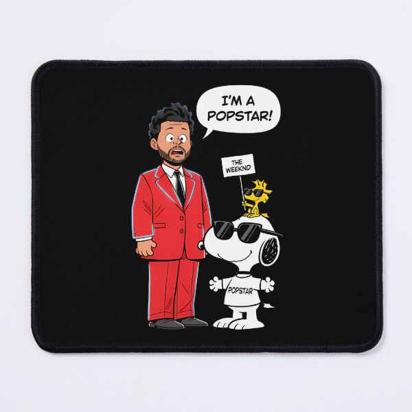 Item preview, The Weeknd X Snoopy Im Popstar designed and sold by Morphologiona.