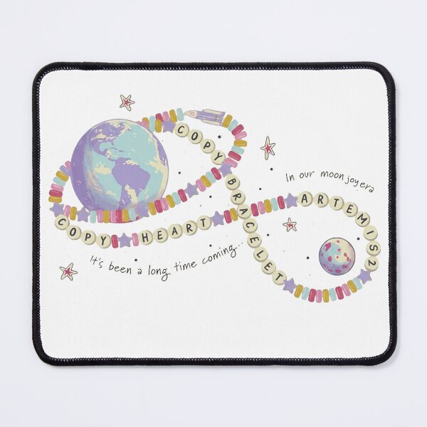 Item preview, Copy Heart, Copy Bracelet, Artemis II NASA Mission In Our Moon Joy designed and sold by JacquelinePerki.