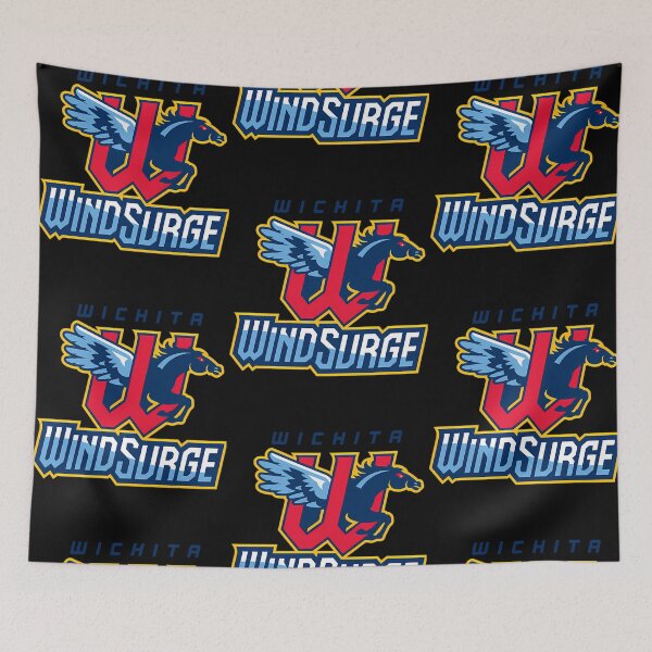 Item preview, The Wichita-Wind-Surge Logo designed and sold by nilay1943.