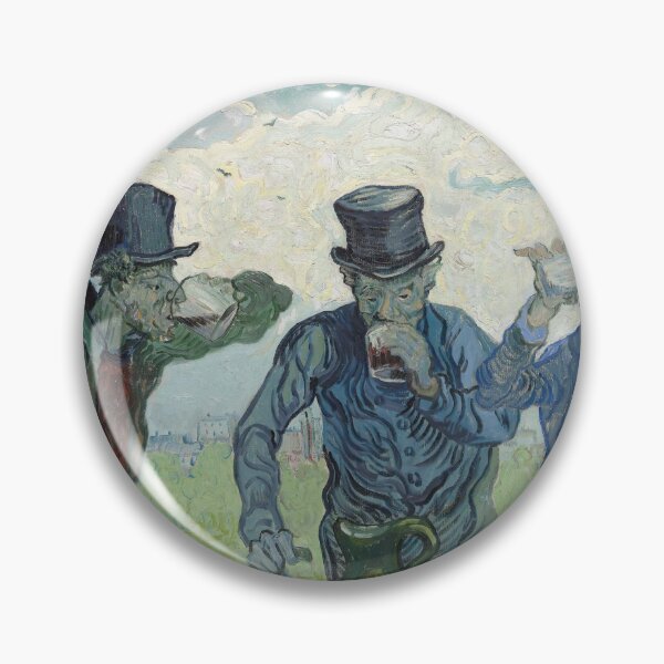 Artikelvorschau, Die Trinker von Vincent van Gogh: Postimpressionistisches Kunstdruckplakat entworfen und verkauft von artofuniverse.