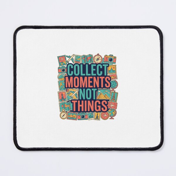 Item preview, Collect Moments Not Things Travel Vintage Suitcase Collage T-Shirt designed and sold by Egyptian king ⭐⭐⭐⭐⭐.