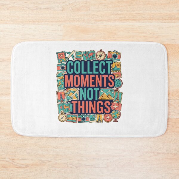 Item preview, Collect Moments Not Things Travel Vintage Suitcase Collage T-Shirt designed and sold by Egyptian king ⭐⭐⭐⭐⭐.