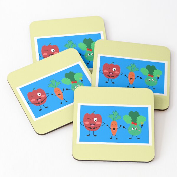 Item preview, Fun vegetables doing moving actions designed and sold by Martapp.
