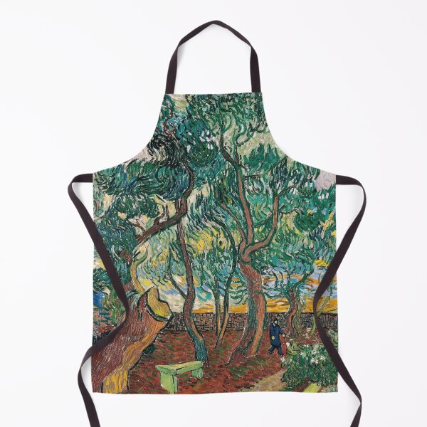 Item preview, The Garden of Saint Paul Hospital by Vincent van Gogh: Expressive Garden Poster designed and sold by artofuniverse.