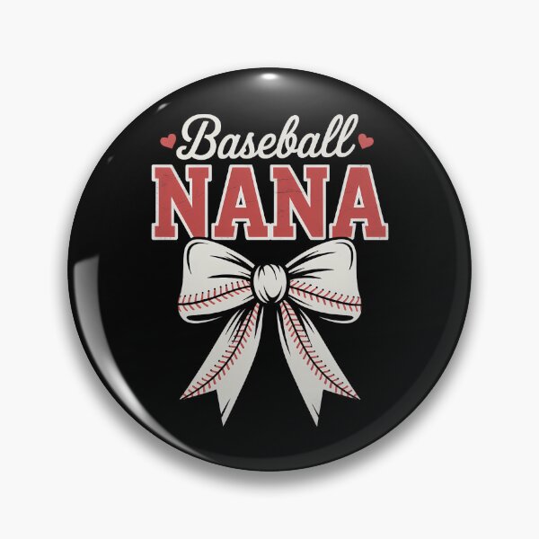 Item preview, Baseball Nana Coquette Bow Game Day Mothers Day designed and sold by IdunayaStore.