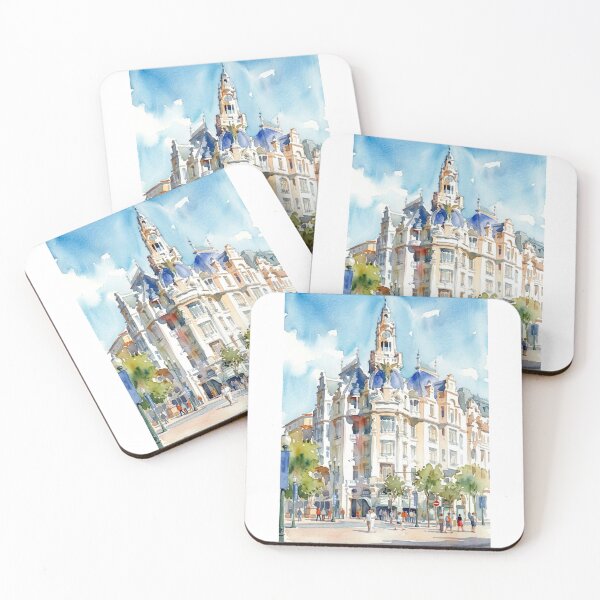 Item preview, Porto Art Nouveau Corner designed and sold by caracatita75.