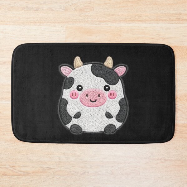 Item preview, Super Cute Kawaii Cow Embroidery Patch Style | Chibi Pastel Cow Aesthetic | Cute Farm Animal Design designed and sold by ColorSplash123.