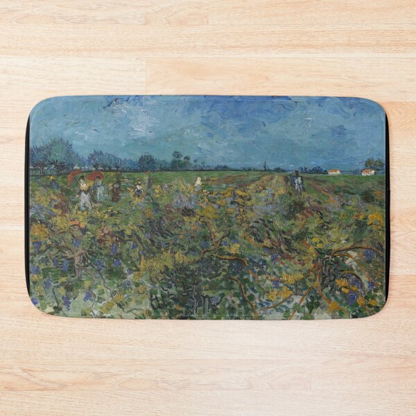 Item preview, The Green Vineyard by Vincent van Gogh: Post Impressionist Landscape Poster designed and sold by artofuniverse.