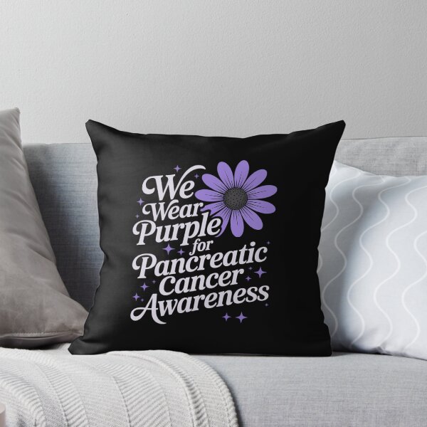 Item preview, In November We Wear Purple Ribbon Pancreatic Cancer Awareness designed and sold by IdunayaStore.