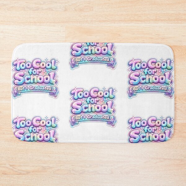 Item preview, Graduation-themed colorful playful typography design, vibrant and celebratory, AI generated designed and sold by dvoevnore.