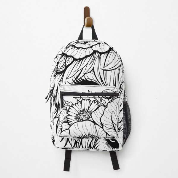 Item preview, Highland Cow with Floral Crown – Boho Coloring Page for Relaxation designed and sold by VINTAGEPUNTEES.