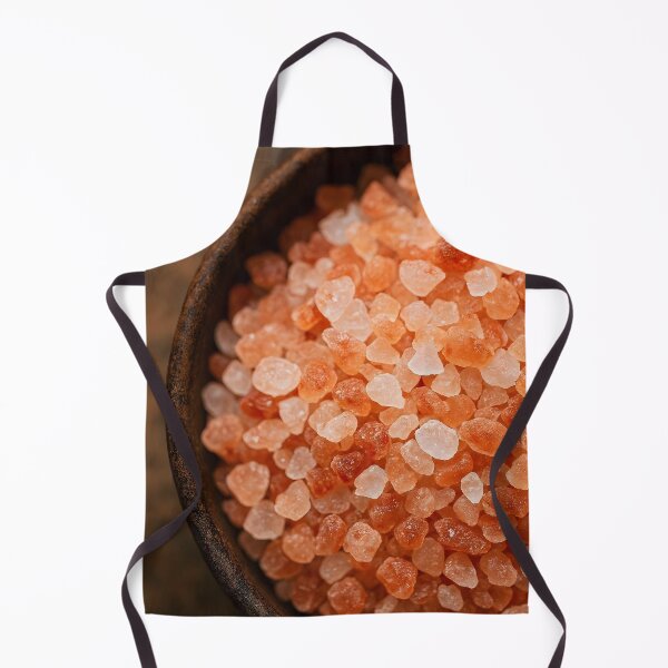 Item preview, Pink Himalayan Crystal Salt in Rustic Brown Bowl – Large Chunky Crystals Close-Up designed and sold by EmeraldeaArt.
