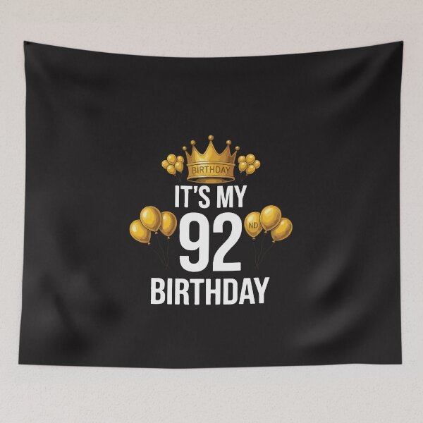 Item preview, 92nd Birthday Party Funny 92 Years Old Gift Celebration designed and sold by kiralynstration.