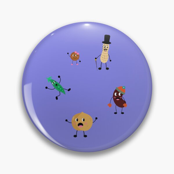 Item preview, Circle of funny legumes characterized as characters designed and sold by Martapp.