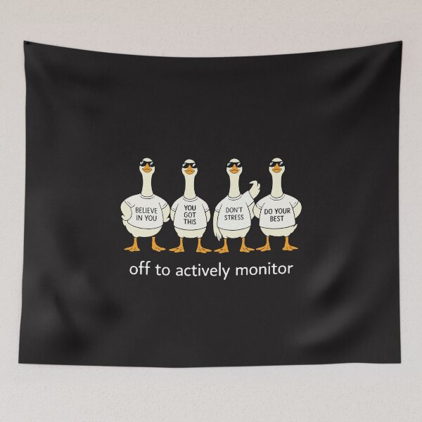 Item preview, Test Day Teacher Goose Funny State Testing Classroom Humor designed and sold by kiralynstration.