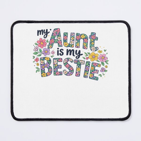Item preview, My Aunt is My Bestie Aunt and Niece Matching  designed and sold by THREE LITTLE BEANS.