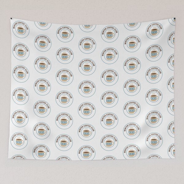 Item preview, Winter Coffee Club – Cozy Winter Coffee Lover designed and sold by MelocotonDreams.