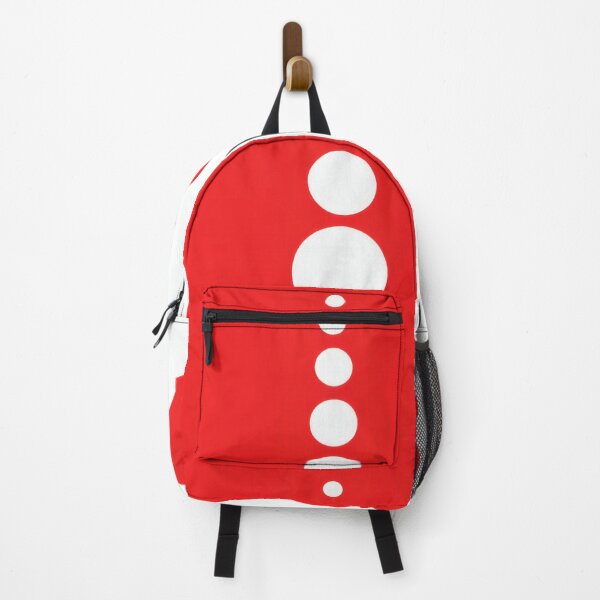 Item preview, 60s Space Age Dots – Red & White Mid-Century Geometric Pop-Art designed and sold by Ela Art Space .