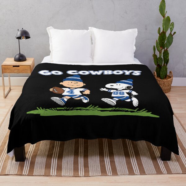Item preview, Dallas Football Go Cowboys Snoopy And Charlie Brow designed and sold by RetroCandyfloss.