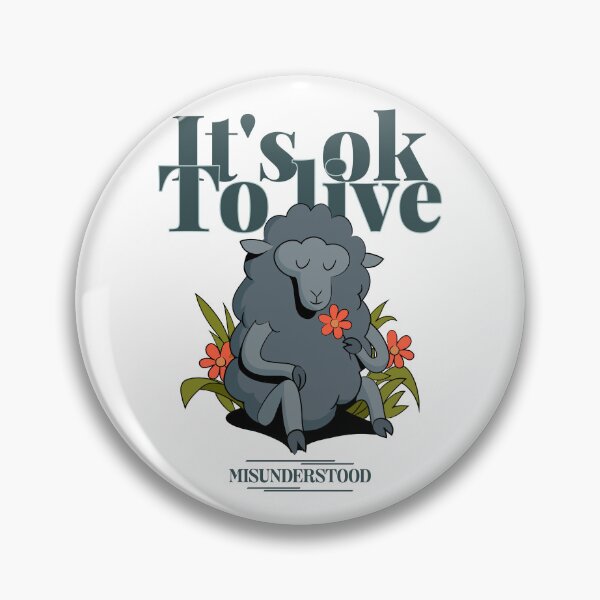 Item preview, It is ok to live misunderstood designed and sold by GlimmerAura.