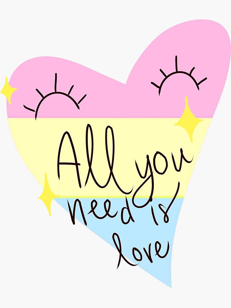 All you need is love (rainbow flag) Greeting Card for Sale by averysart