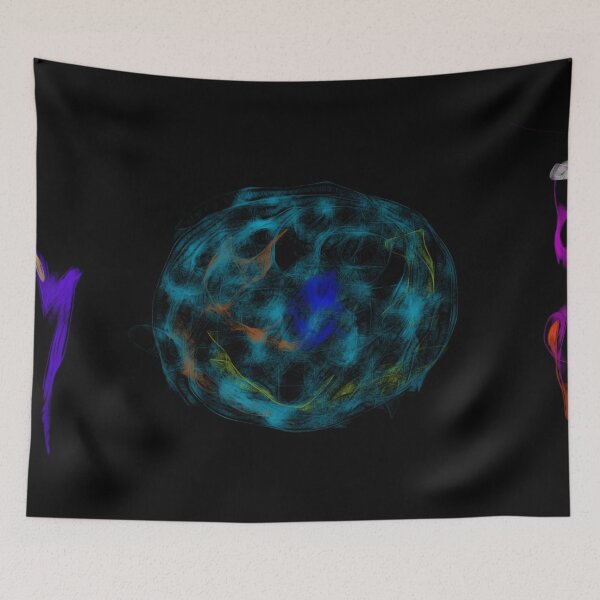 Item preview, Art Potpourri  Black Minimalist Primitive Abstract Digital Painting designed and sold by masabo.