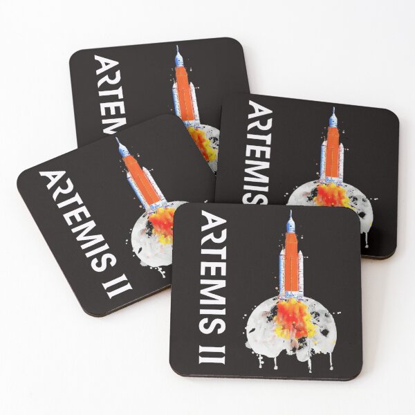 Item preview, Official Artemis 2 SLS Rocket Launch Mission To The Moon And Beyond designed and sold by malikromanie.