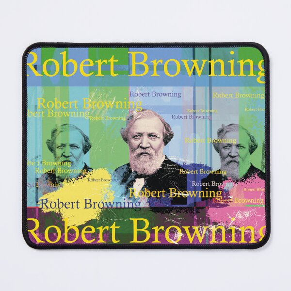 Item preview, Robert Browning Portrait Collage in Pop Art Style designed and sold by Mauswohn.