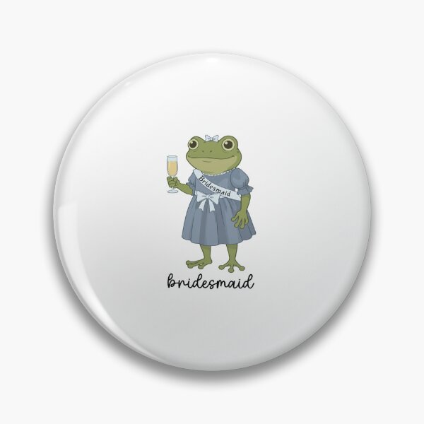 Item preview, Retro Bridesmaid Frog Bachelorette Party Wedding Squad Funny designed and sold by kiralynstration.