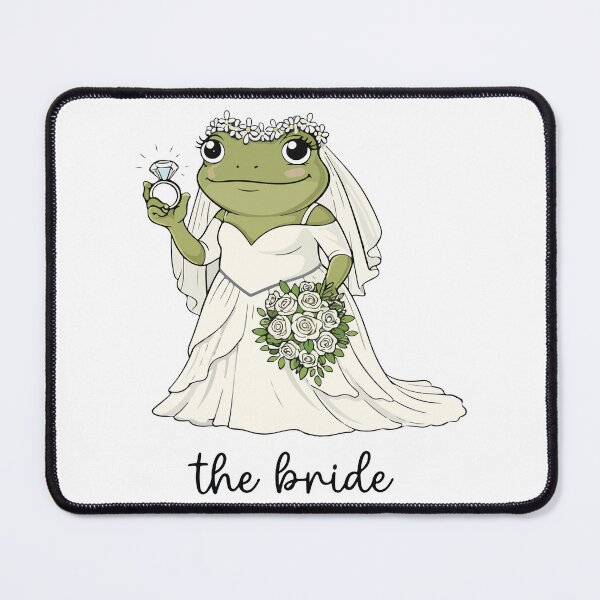 Item preview, Retro Frog Bridesmaid Bachelorette Party Wedding Squad Funny designed and sold by kiralynstration.