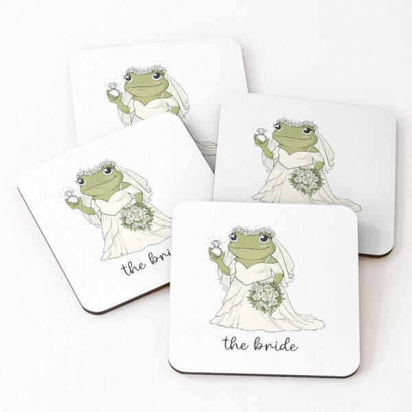 Item preview, Retro Frog Bridesmaid Bachelorette Party Wedding Squad Funny designed and sold by kiralynstration.
