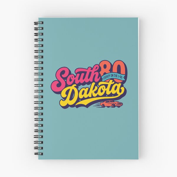 Item preview, South Dakota I-90 Road Trip Retro Muscle Car Eighty On The I-90 Vintage Lettering designed and sold by Cozy-Old-Pub.