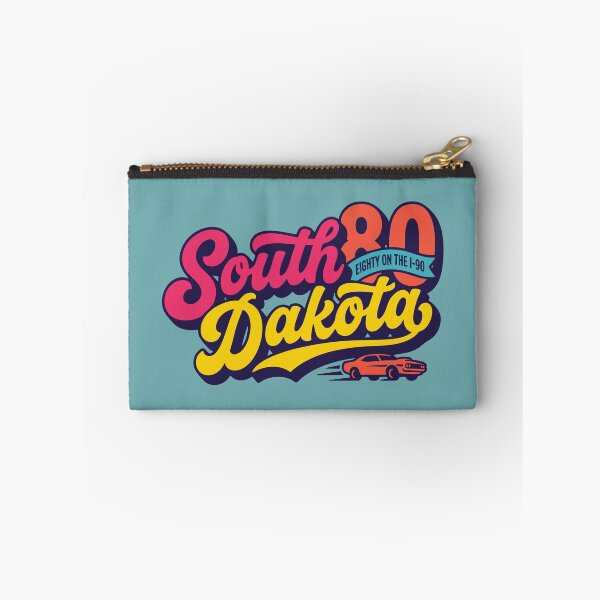 Item preview, South Dakota I-90 Road Trip Retro Muscle Car Eighty On The I-90 Vintage Lettering designed and sold by Cozy-Old-Pub.