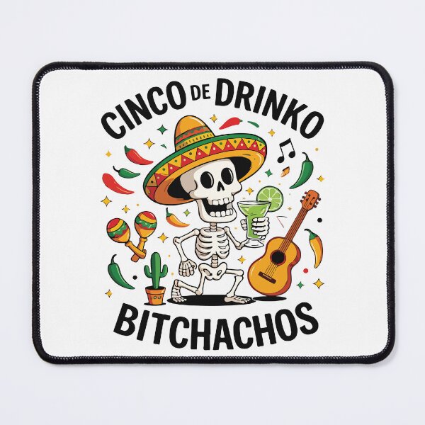 Item preview, Cinco De Drinko Funny Cinco De Mayo Party Humor Fiesta designed and sold by kiralynstration.