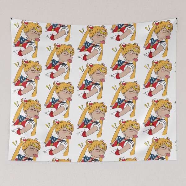 Item preview, 4 Sailor Moon Funny Face designed and sold by pureLinen.