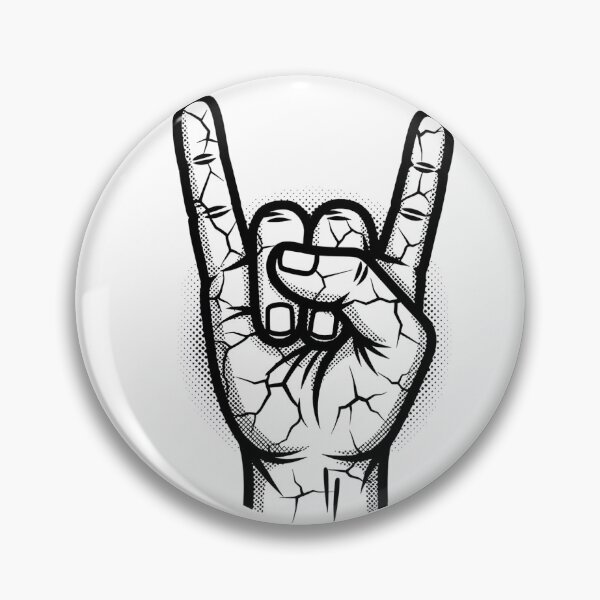 Item preview,  a hand made of small white dots forming a thumbs up gesture on a solid black background designed and sold by VerizalShop.