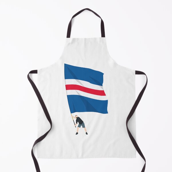 Item preview, Glasgow Rangers Fan Waving a Big Flag designed and sold by casualsofficial.
