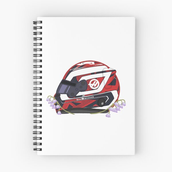 Item preview, Oliver Bearman 2025 Silverstone Helmet With Flowers  designed and sold by OriDraws.