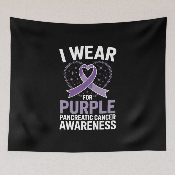 Item preview, In November We Wear Purple Ribbon Pancreatic Cancer Awareness  designed and sold by IdunayaStore.