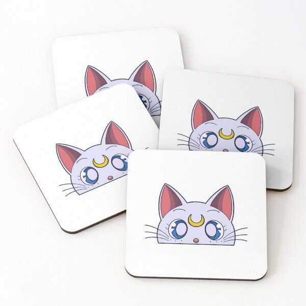 Item preview, 15 Artemis From Sailor Moon Sticker designed and sold by pureLinen.