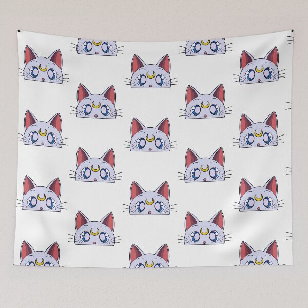 Item preview, 15 Artemis From Sailor Moon Sticker designed and sold by pureLinen.