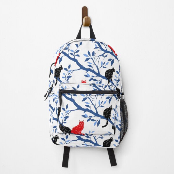 Item preview, Cats on the Blue Branch designed and sold by xiao xuans.