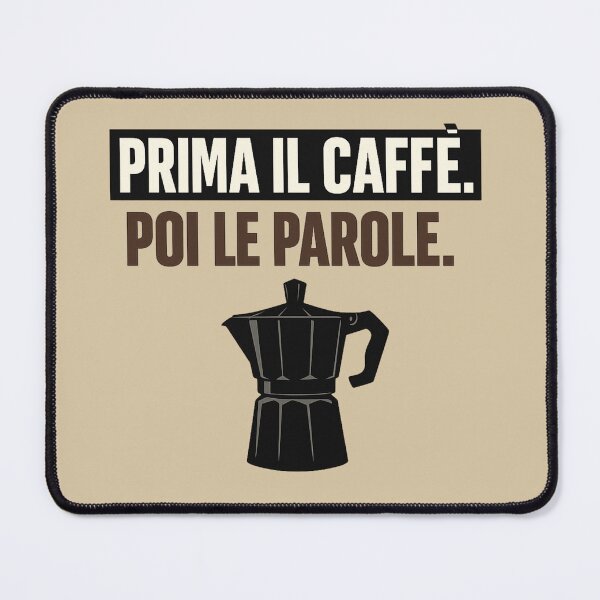 Item preview, Italian Coffee Quote Shirt Prima Il Caffè Poi Le Parole designed and sold by POD DYNASTY | Original Print On Demand T-Shirt Graphics.